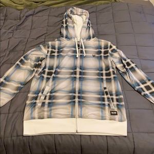 Zoo York mens light weight zip up